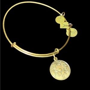Alex n ani gold tone inspirational bracelet.